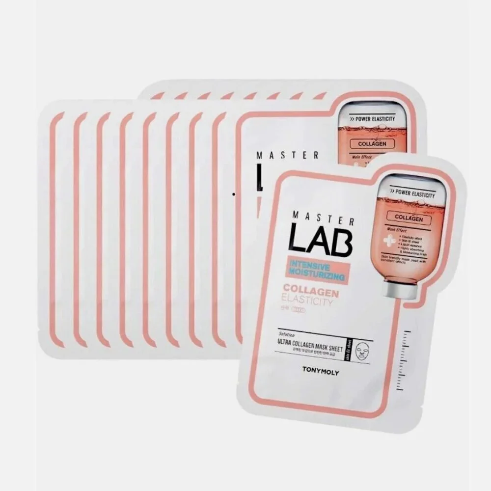 TONYMOLY‎ Master Lab Collagen Elasticity Sheet Mask Set of 10